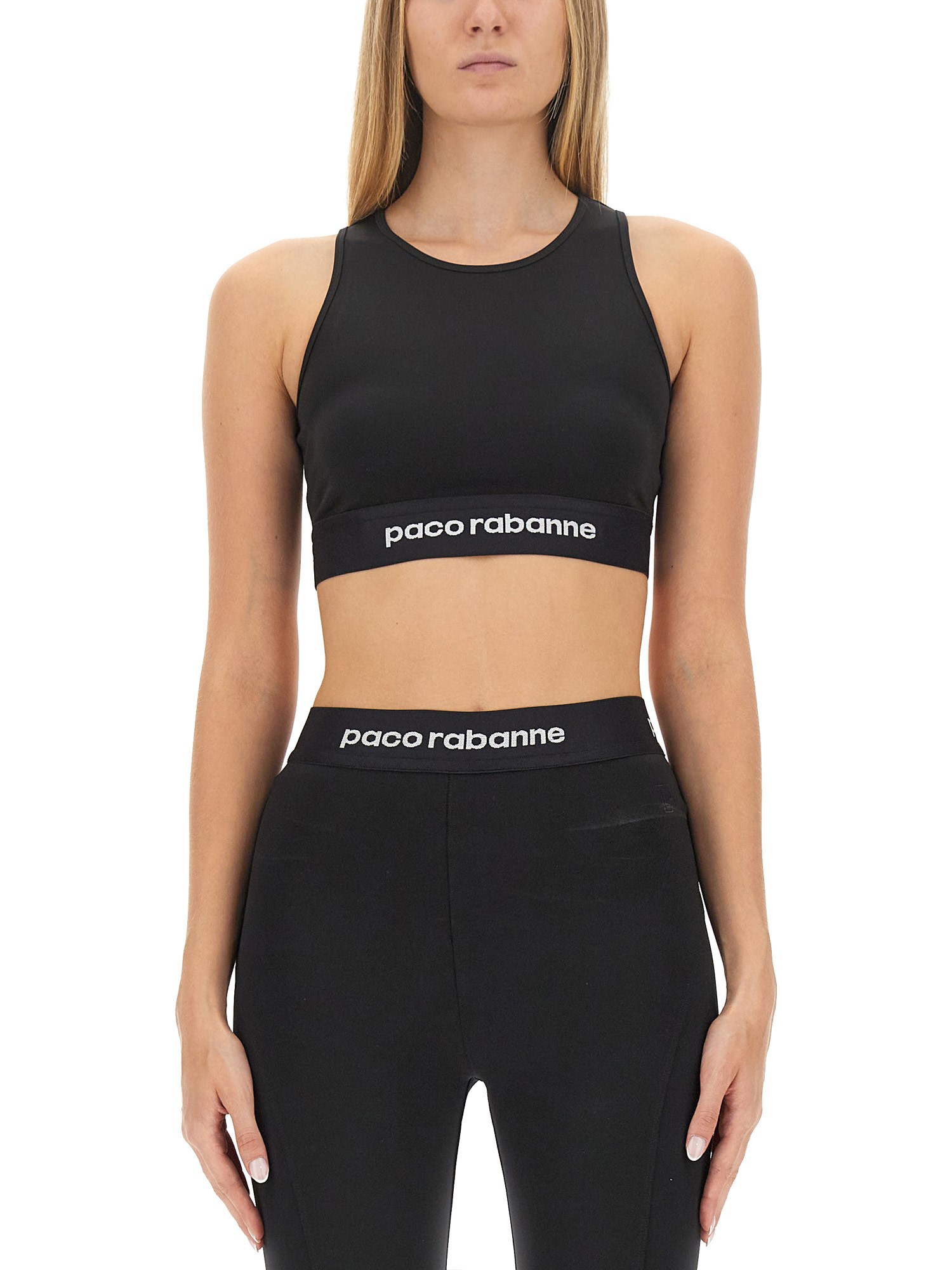 paco rabanne tops with logo