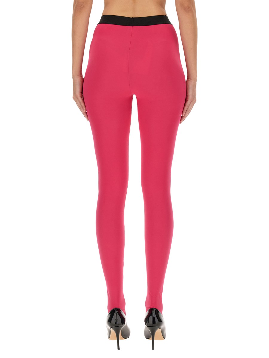 TOM FORD - LEGGINGS WITH LOGO - Eleonora Bonucci