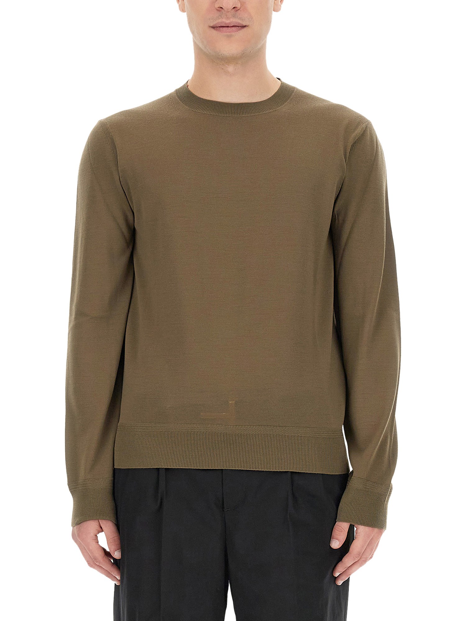 Shop Tom Ford Slim Fit Shirt In Military Green