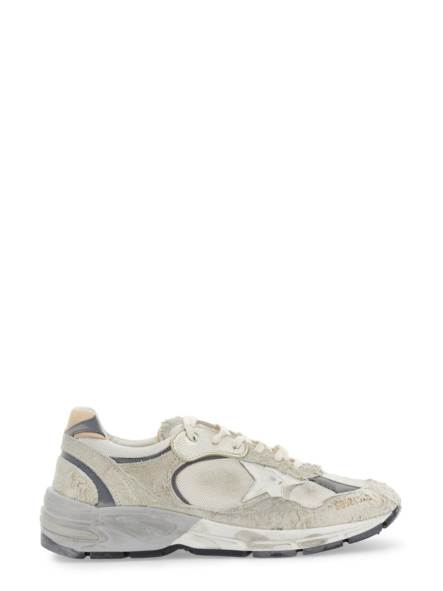 GOLDEN GOOSE SNEAKER RUNNING DAD IN PELLE E MESH