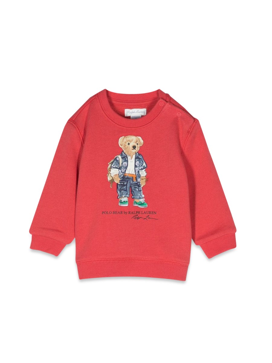 POLO RALPH LAUREN felpa girocollo bear