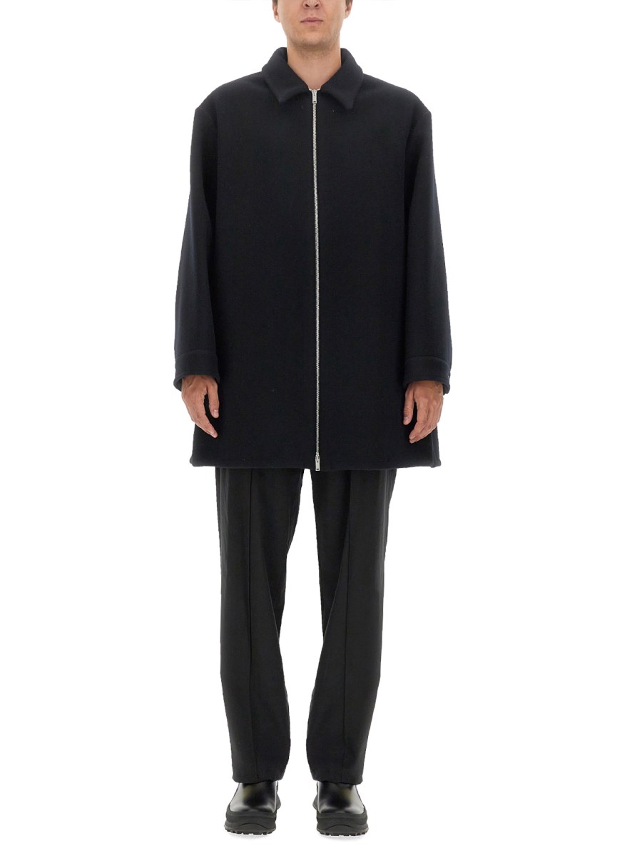 JIL SANDER CAPPOTTO IN LANA VERGINE