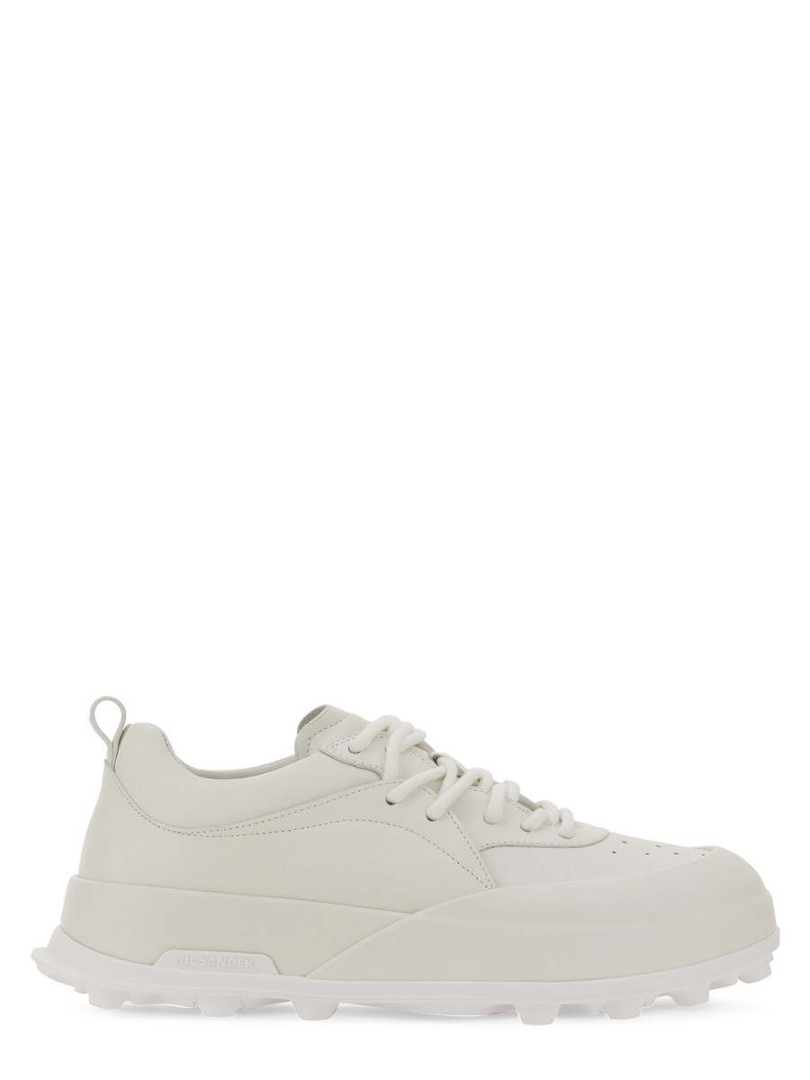 JIL SANDER SNEAKER ORB IN PELLE