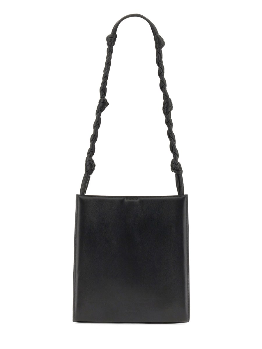 JIL SANDER BORSA TANGLE IMBOTTITA MEDIA IN PELLE