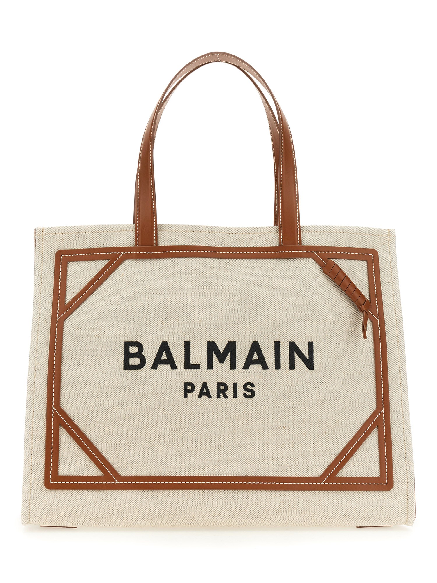 balmain b-army medium shopping bag