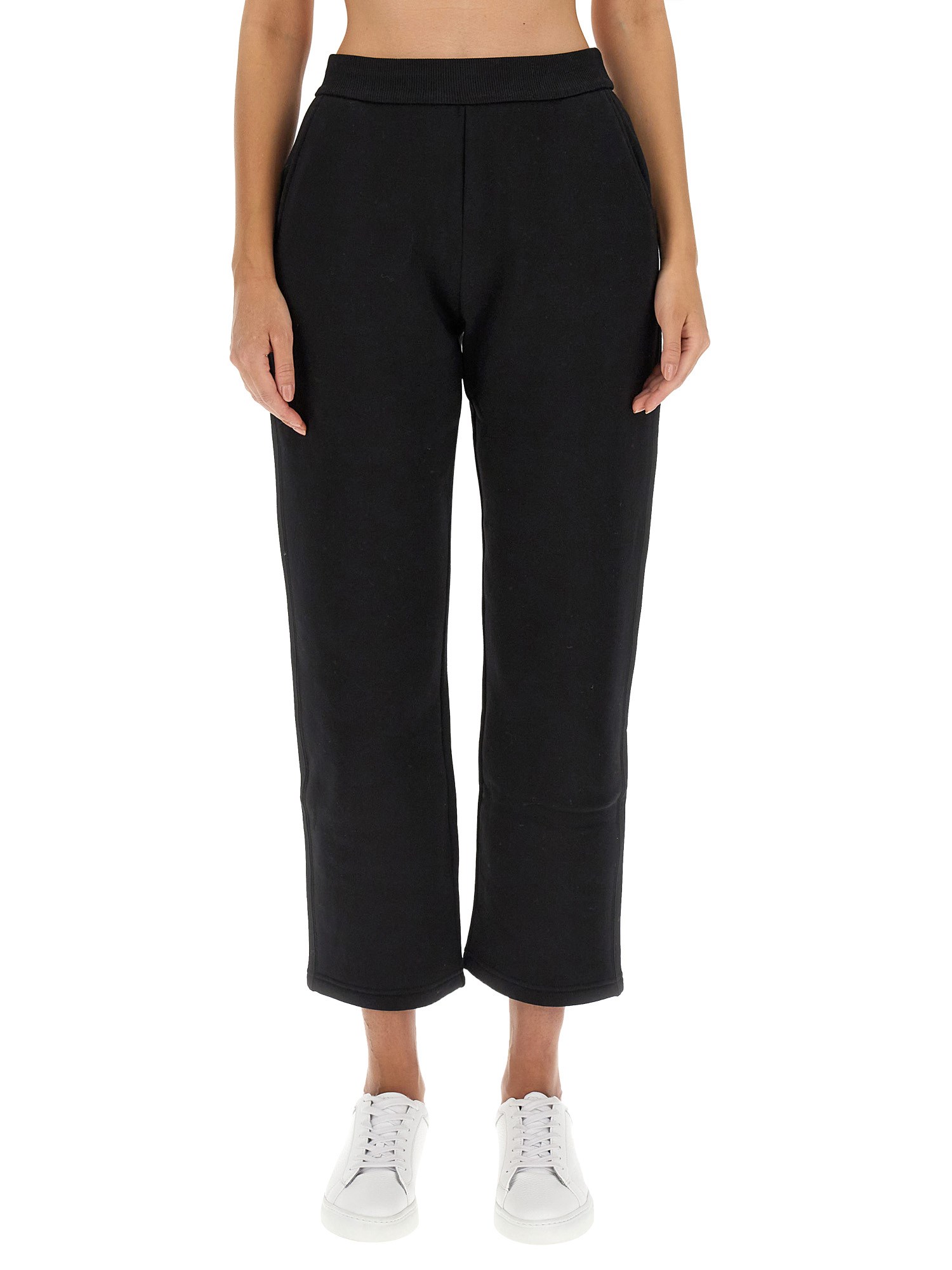 's Max Mara Sandra Cotton Pants In Black