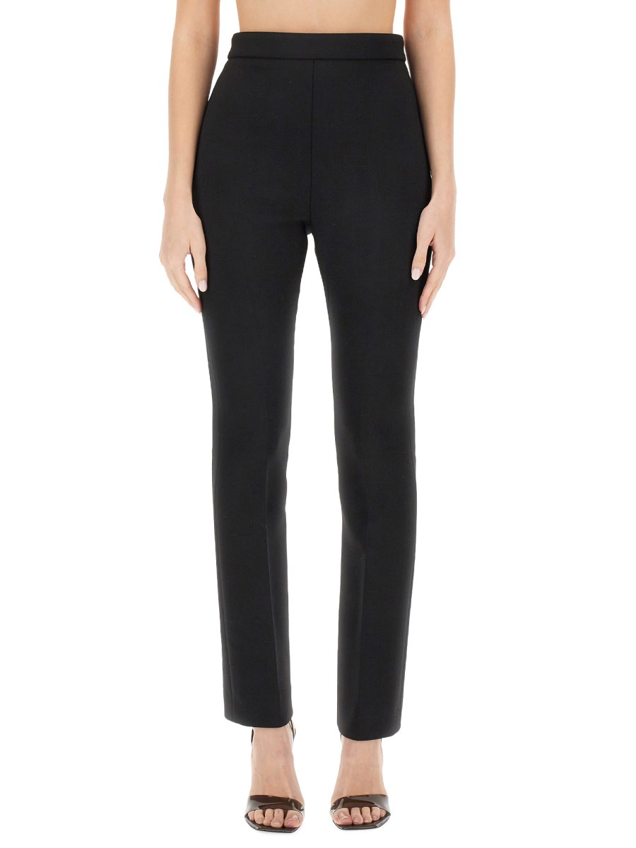 SPORTMAX PANTALONE SLIM FIT IN TESSUTO STRETCH