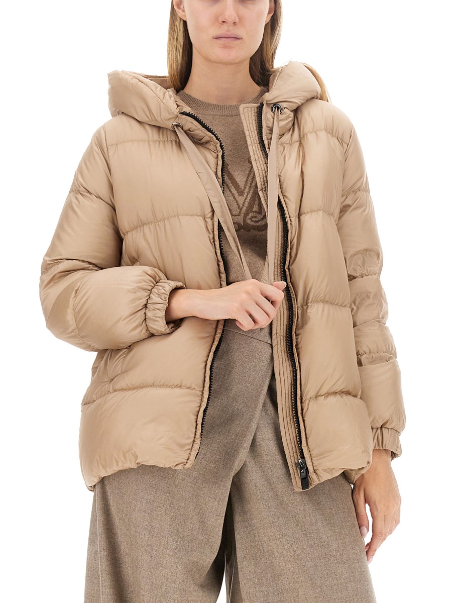 MAX MARA - SEIA JACKET WITH HOOD - Eleonora Bonucci MAX MARA - SEIA JACKET WITH HOOD - Eleonora Bonucci