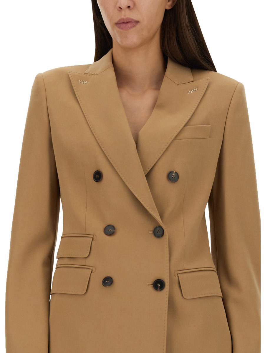 Max mara double breasted on sale blazer