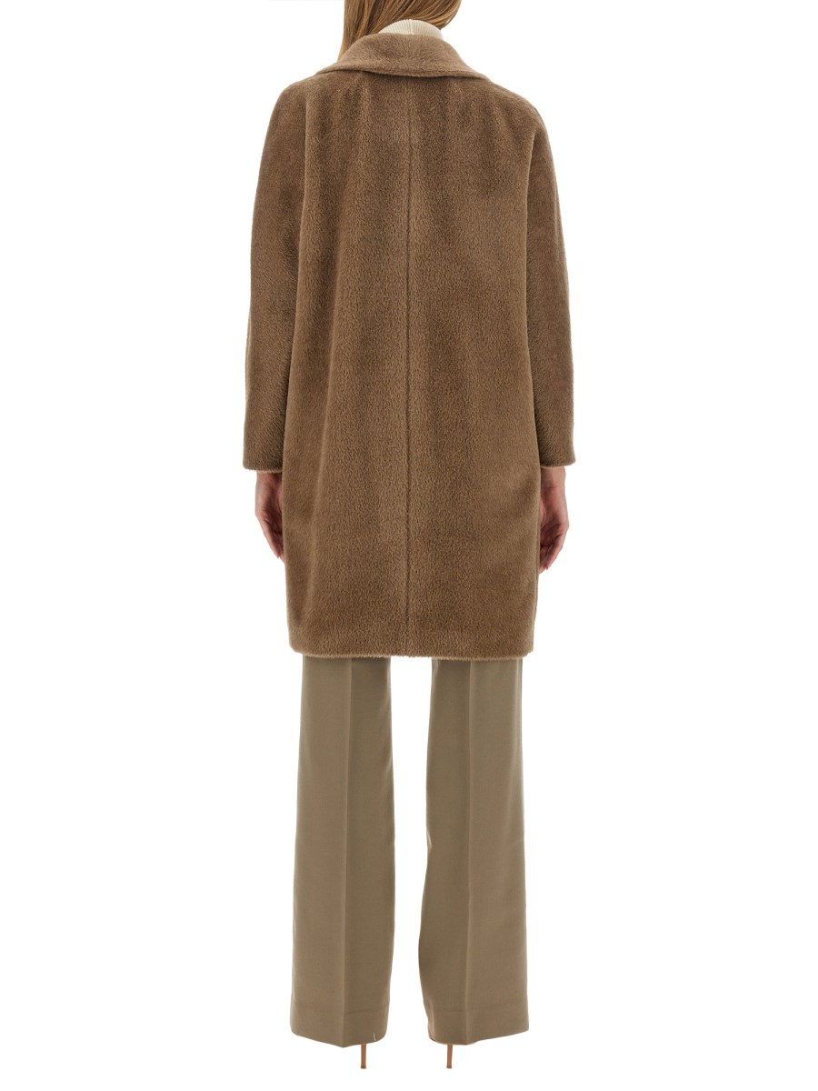 S MAX MARA - ROSETO ALPACA COAT - Eleonora Bonucci