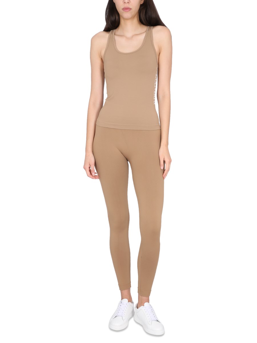 S MAX MARA - LEGGINGS WITH LOGO - Eleonora Bonucci