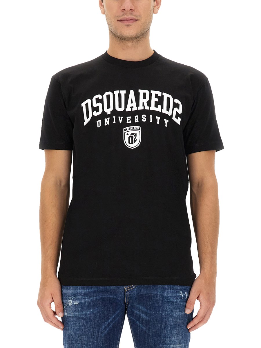 DSQUARED T-SHIRT COOL FIT IN JERSEY DI COTONE