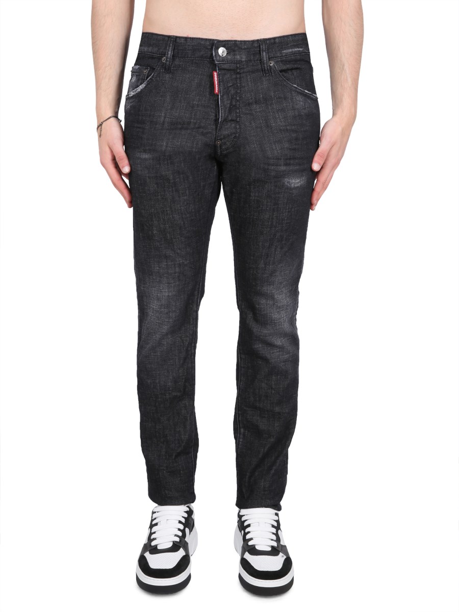 DSQUARED JEANS COOL GUY FIT IN DENIM DI COTONE