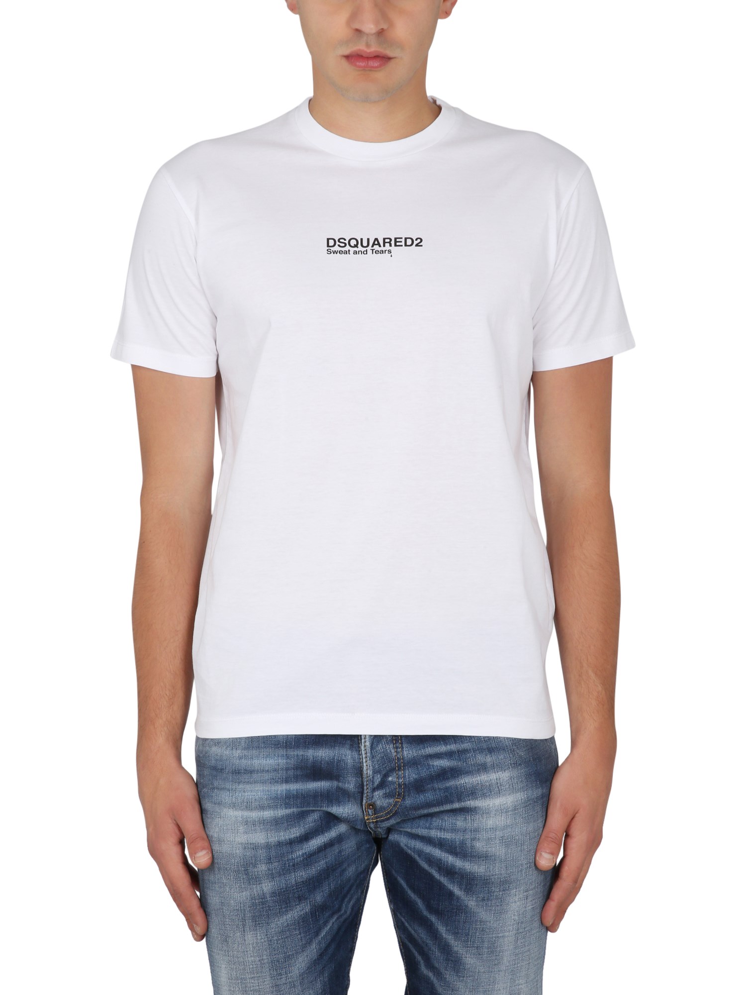 dsquared mini logo print t-shirt