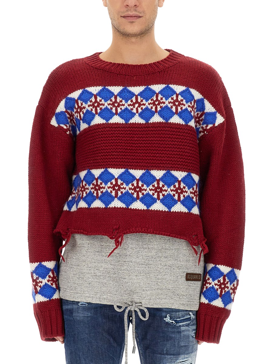 Dsquared hotsell sweater mens