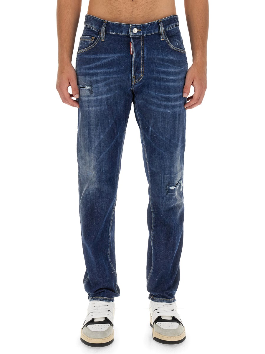 DSQUARED JEANS SKATER IN DENIM