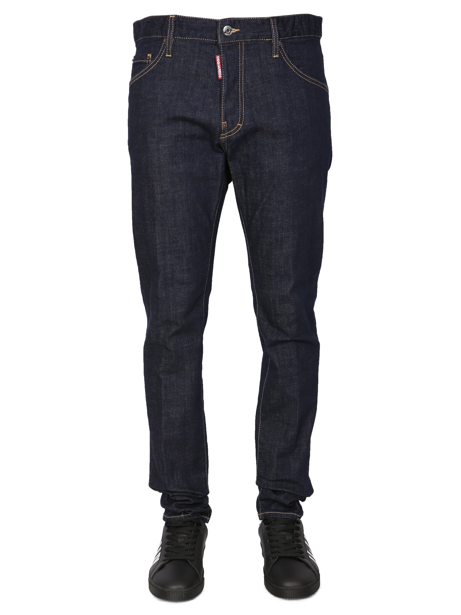 Dsquared2 Dark Rinse Wash Cool Guy Jeans In Blue