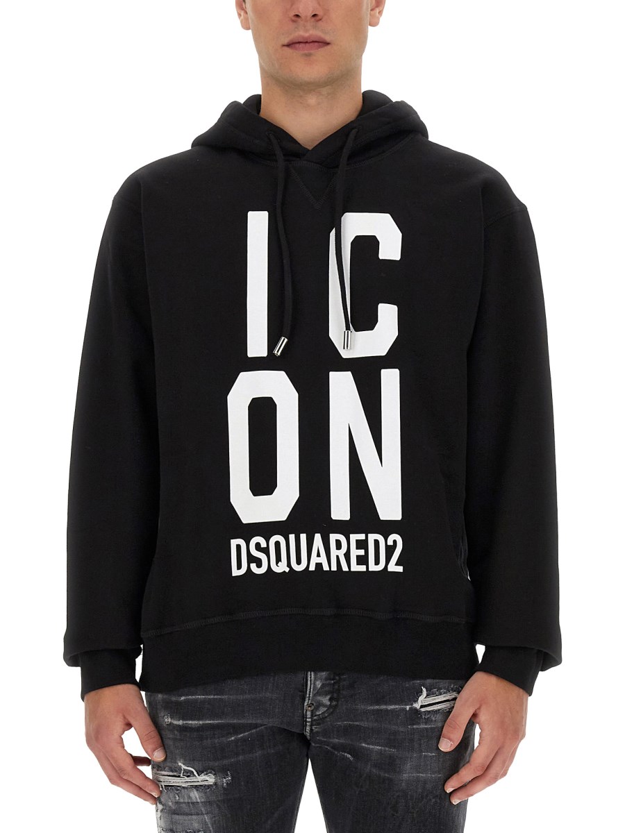 DSQUARED - T-SHIRT ICON IN COTONE - Eleonora Bonucci