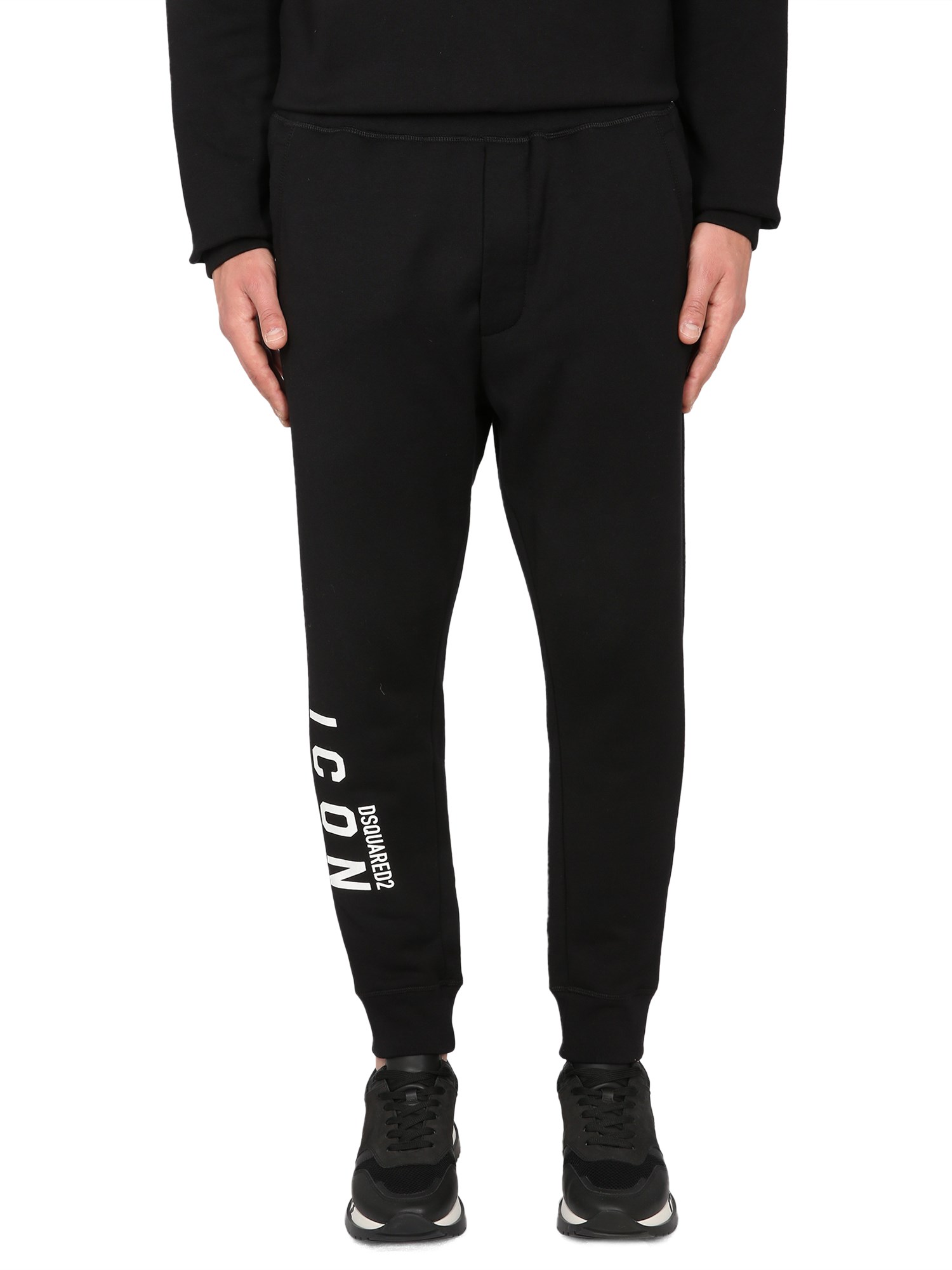 Shop Dsquared2 Jogging Pants In Black