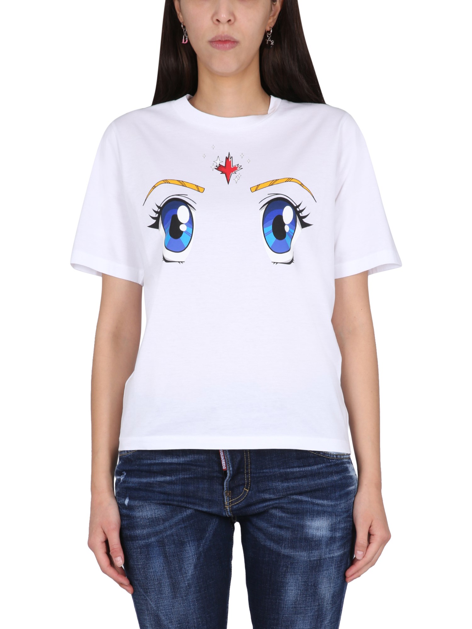 Shop Dsquared2 Sailor Moon T-shirt In White
