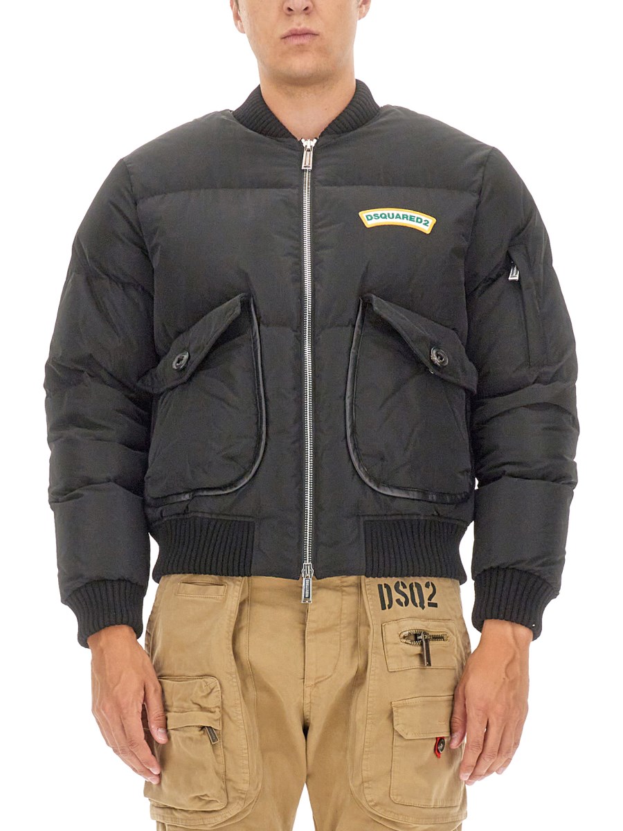 Bomber jacket shop dsquared