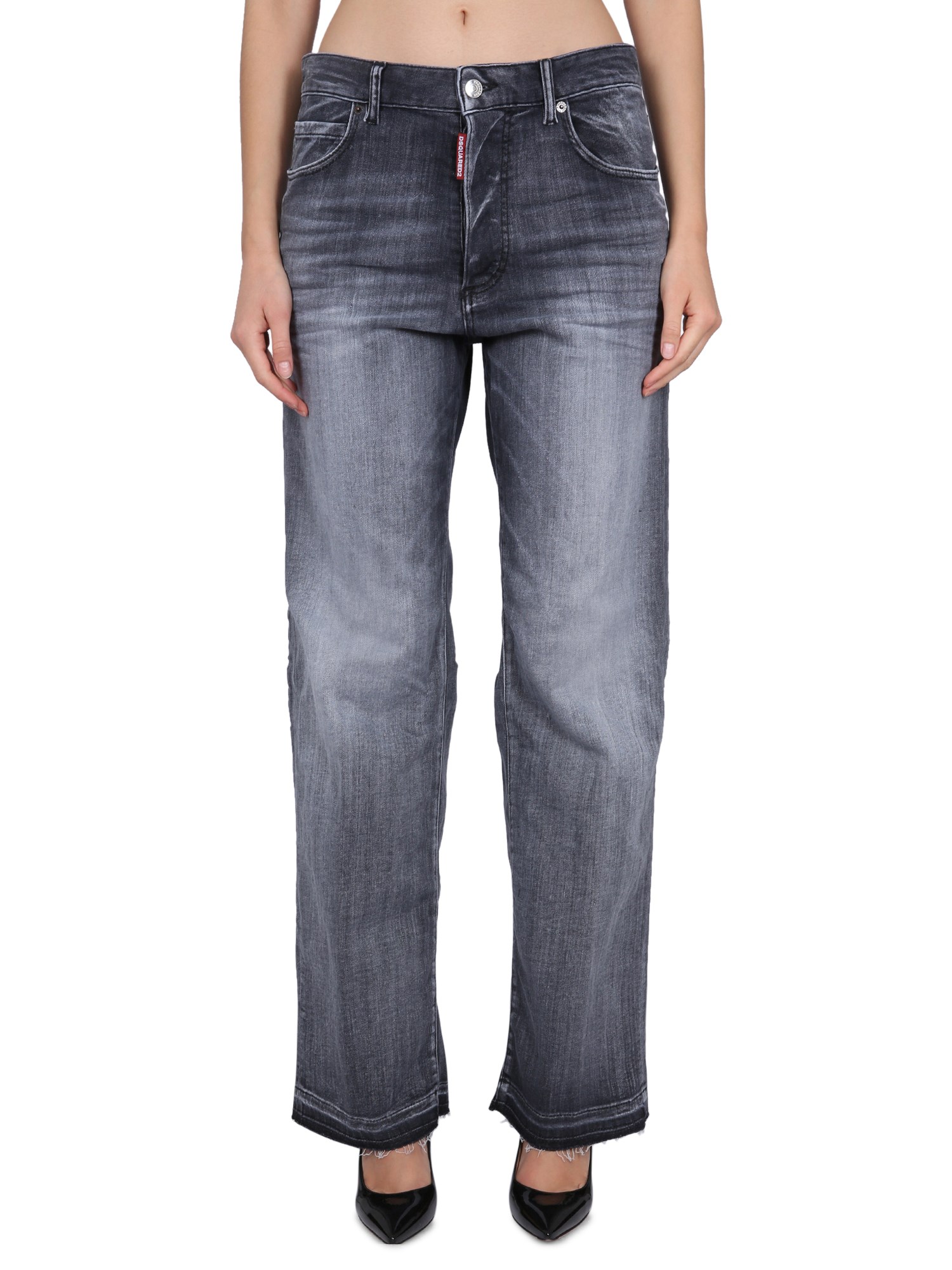 Dsquared2 San Diego Jeans In Black