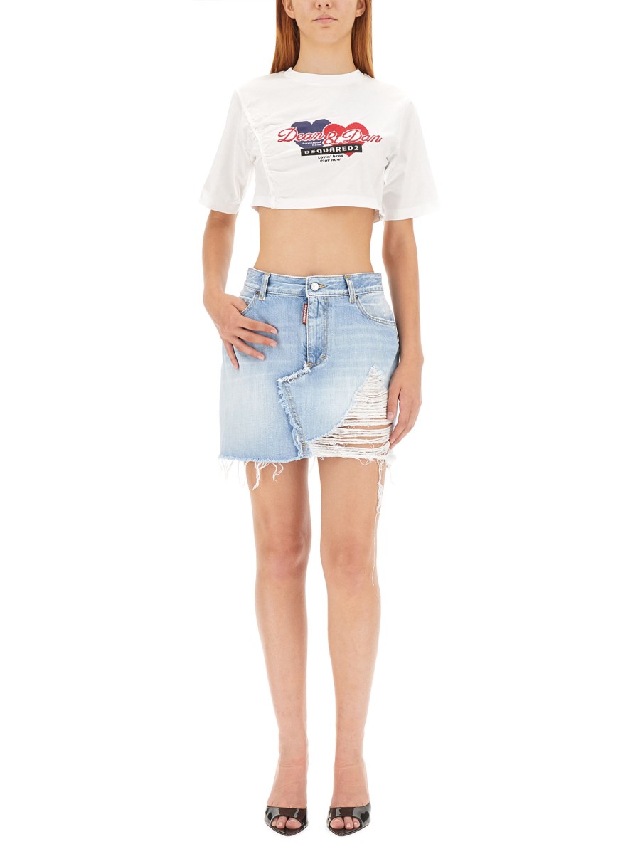 T-SHIRT CROPPED FIT 