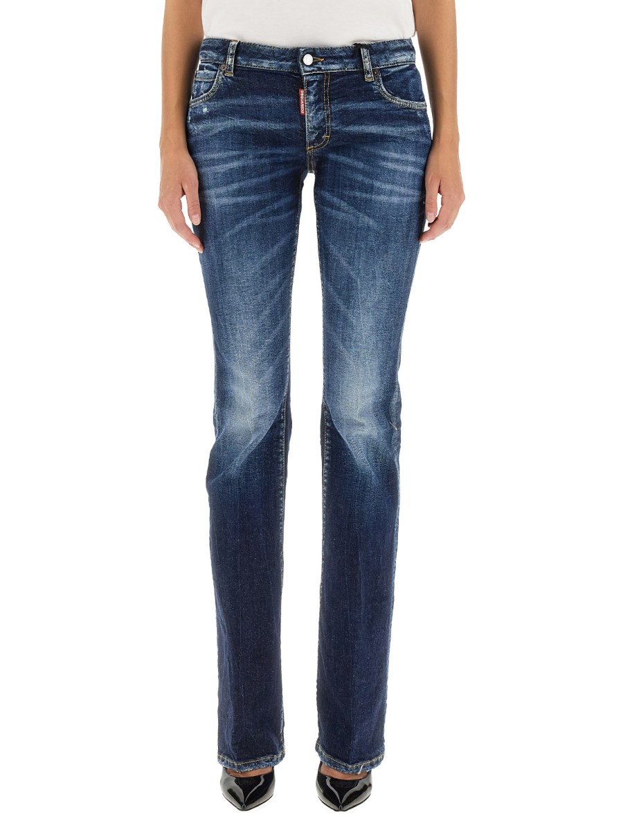 DSQUARED JEANS FLARE TWIGGY