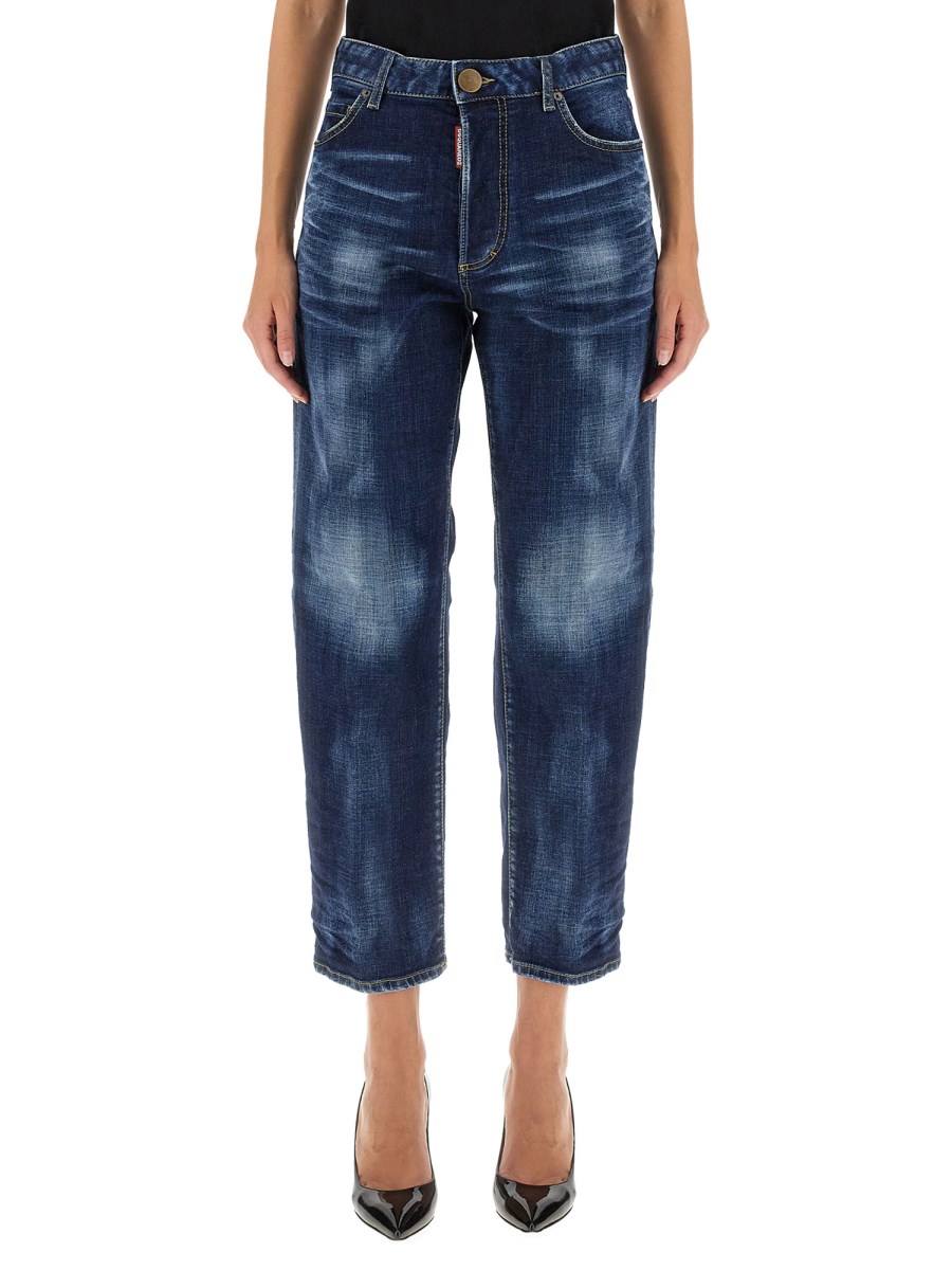 Boston Denim High Rise Crop Jeans