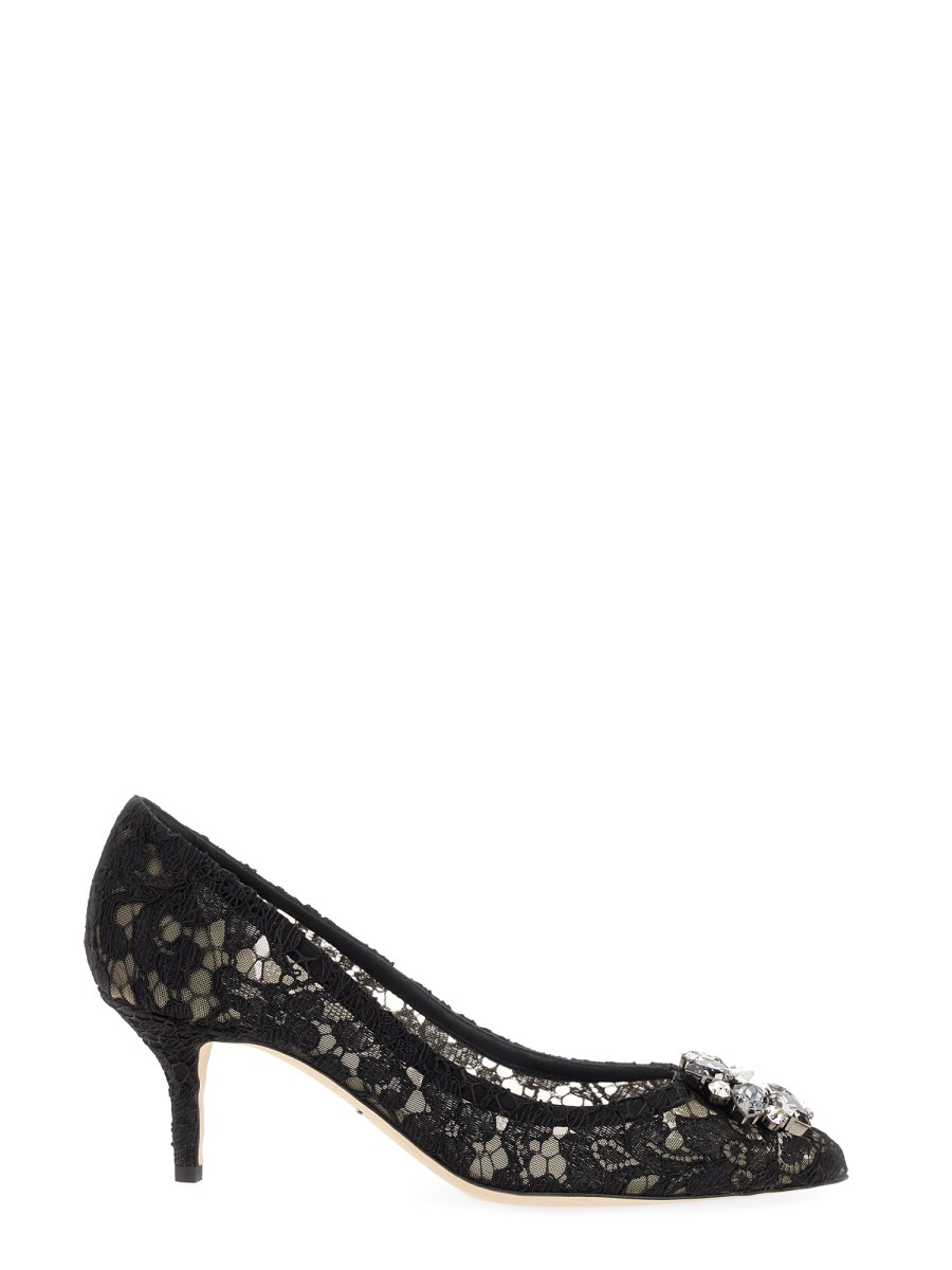 Dolce and 2025 gabbana lace heels