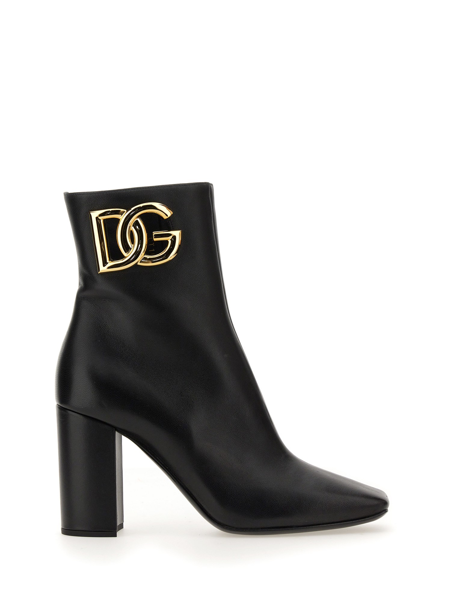 dolce & gabbana ankle boot with logo
