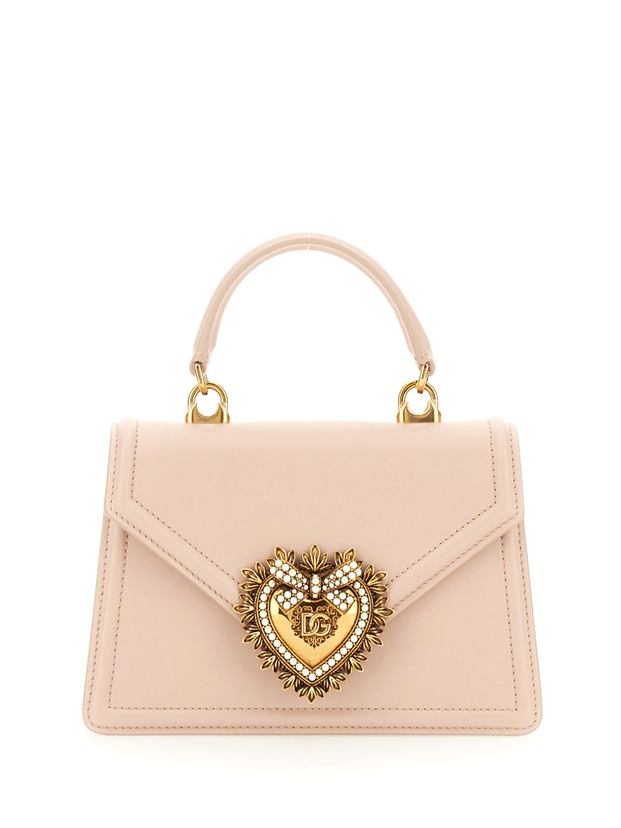 DOLCE GABBANA BORSA DEVOTION SMALL IN PELLE Eleonora Bonucci