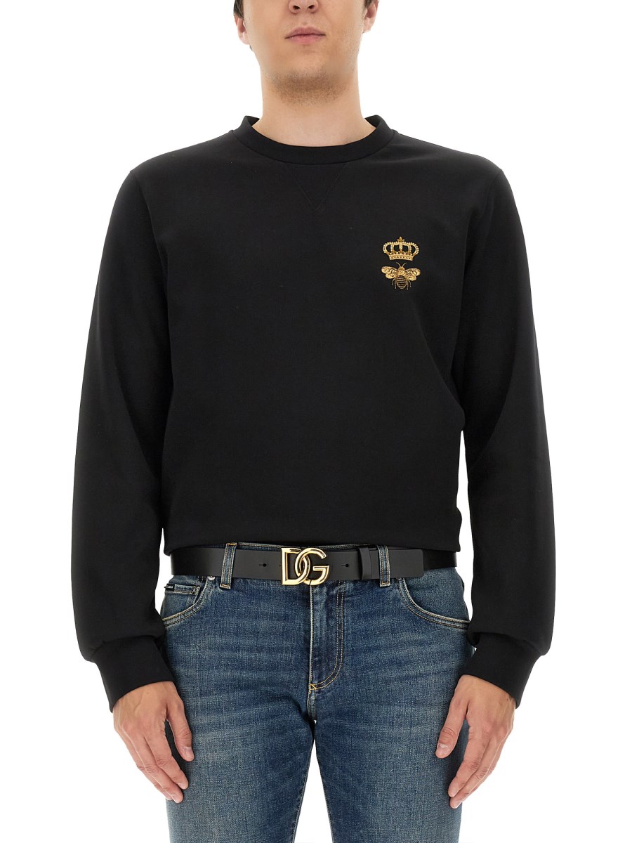 Dolce and outlet gabbana crown sweatshirt