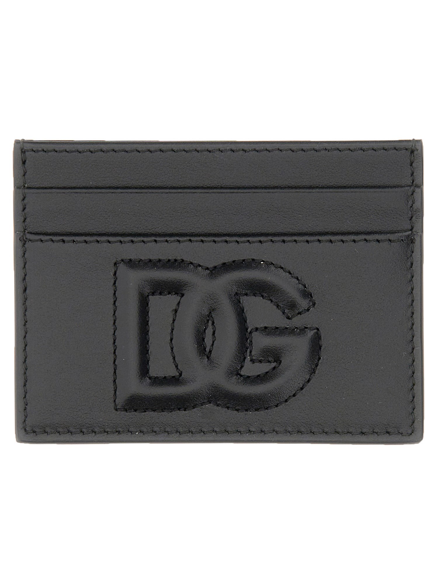 dolce & gabbana leather card holder