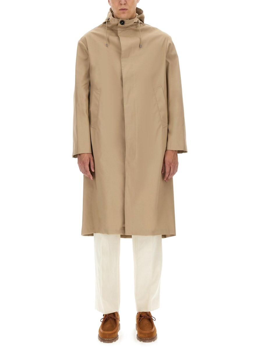 MACKINTOSH CAPPOTTO WOLFSON CON CAPPUCCIO