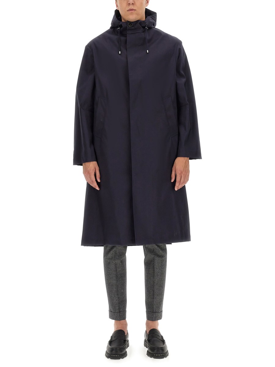 MACKINTOSH CAPPOTTO WOLFSON CON CAPPUCCIO