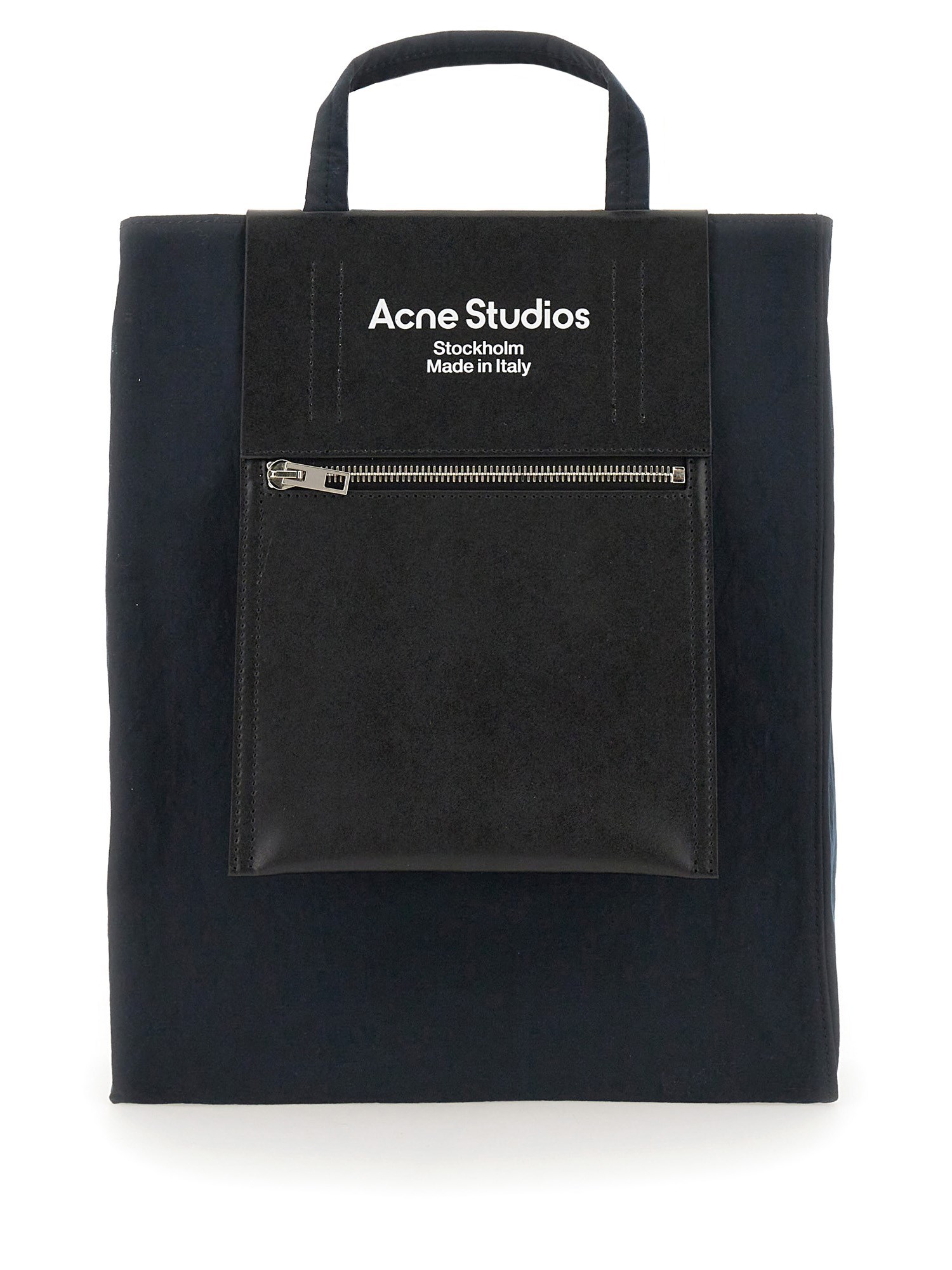 acne studios papery tote bag