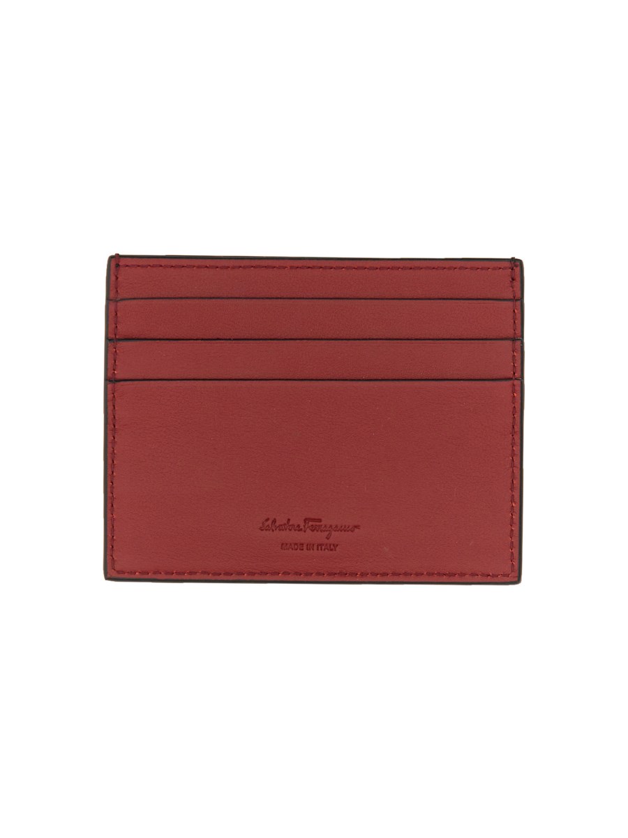 Ferragamo card holder best sale