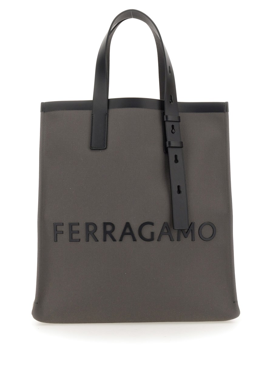 BORSA TOTE CON LOGO 