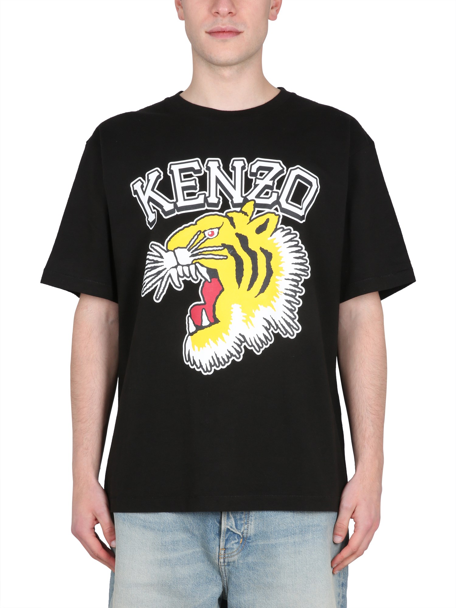 kenzo tiger varsity t-shirt