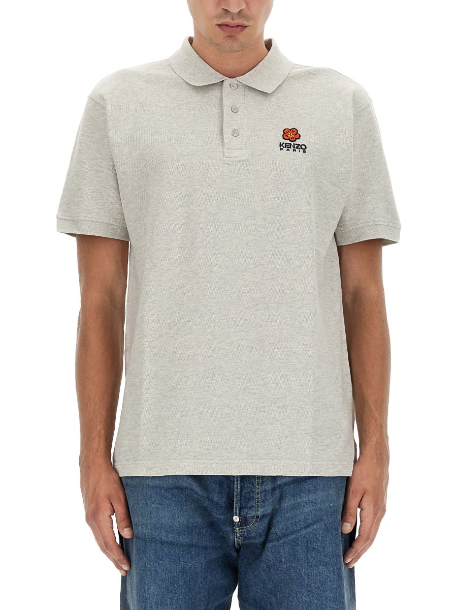 kenzo grey polo