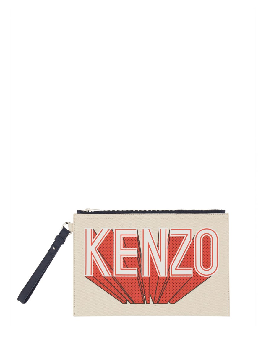 Kenzo tiger shop clutch bag