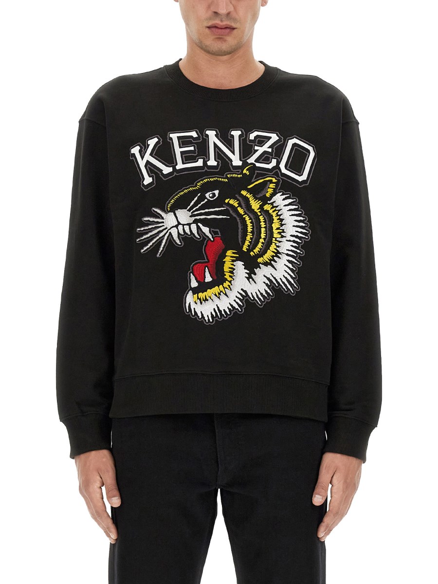 Kenzo gold hot sale tiger sweatshirt