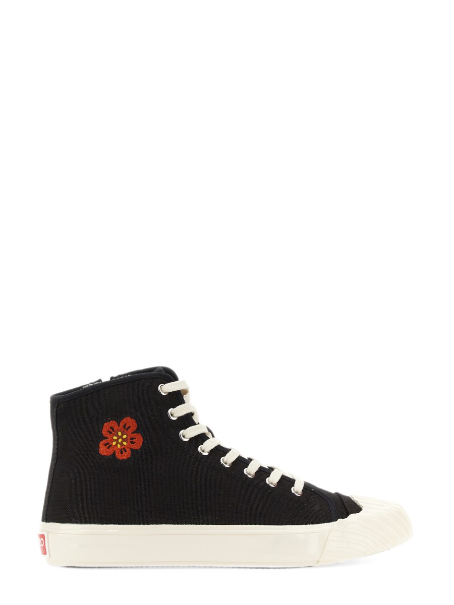 KENZO SNEAKER HIGH-TOP KENZOSCHOOL IN TELA