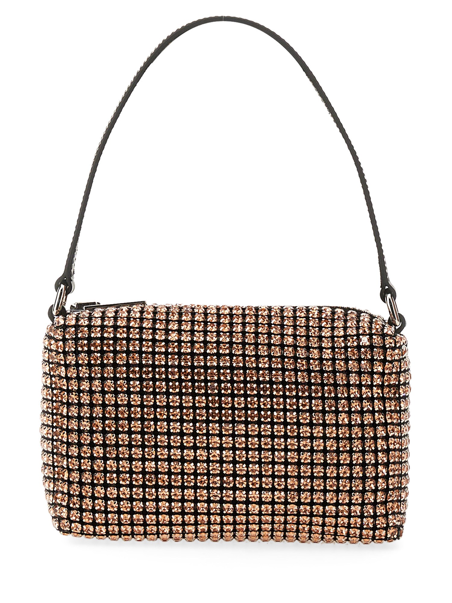 alexander wang heiress mesh clutch bag
