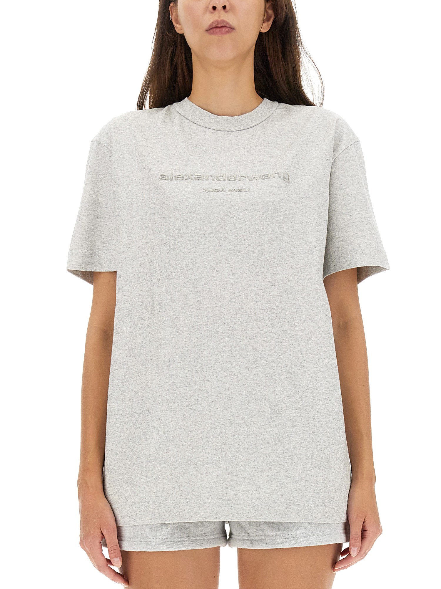 alexander wang t-shirt with logo