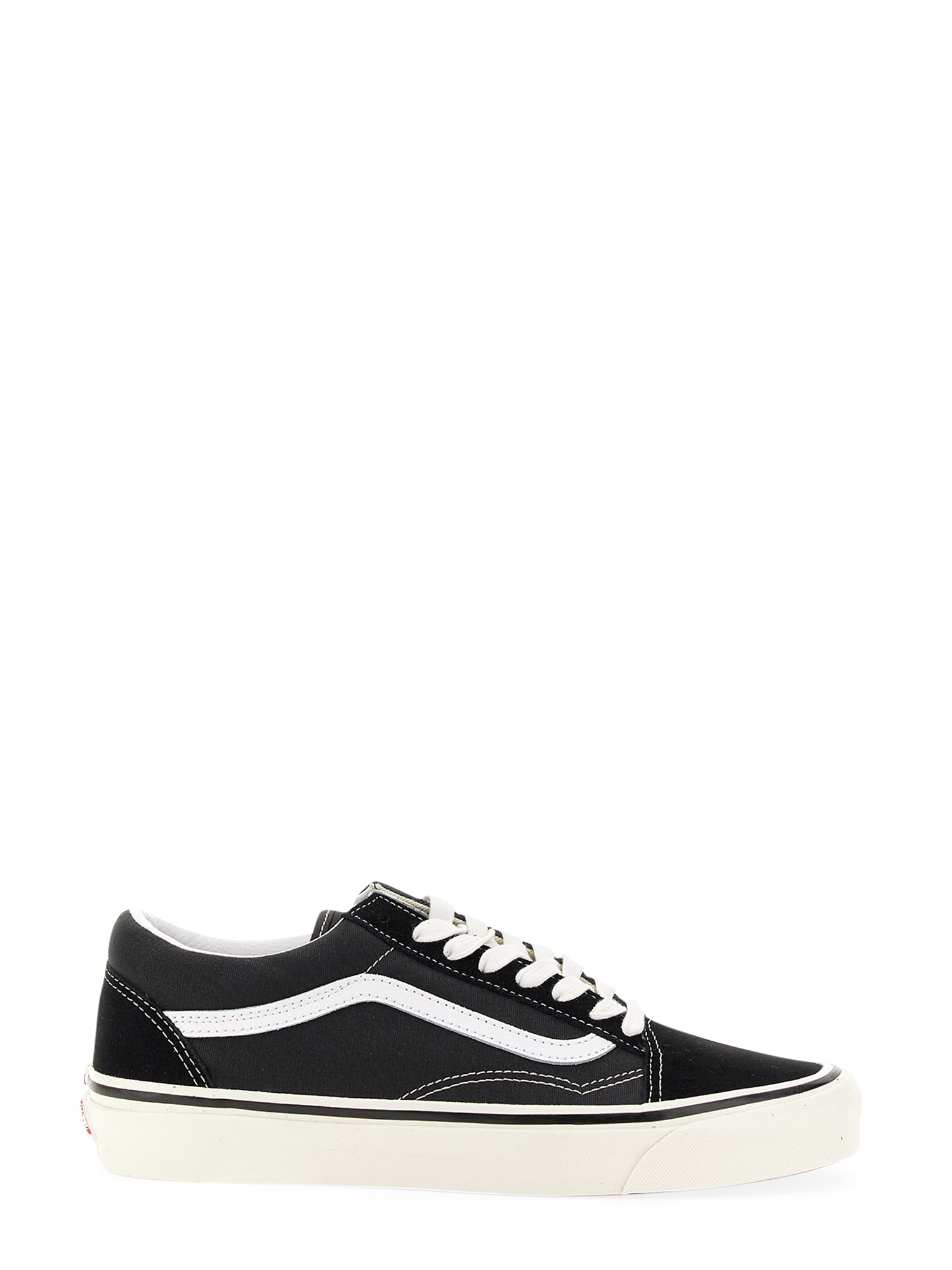 Vans Old Skool Womens Canvas Low Top Skate Shoes In Black