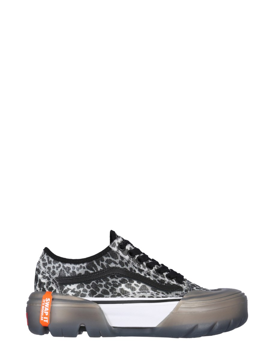 VANS SNEAKER OLD SKOOL CON STAMPA ANIMALIER