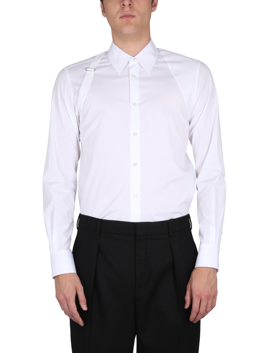 Alexander mcqueen shop harness shirt