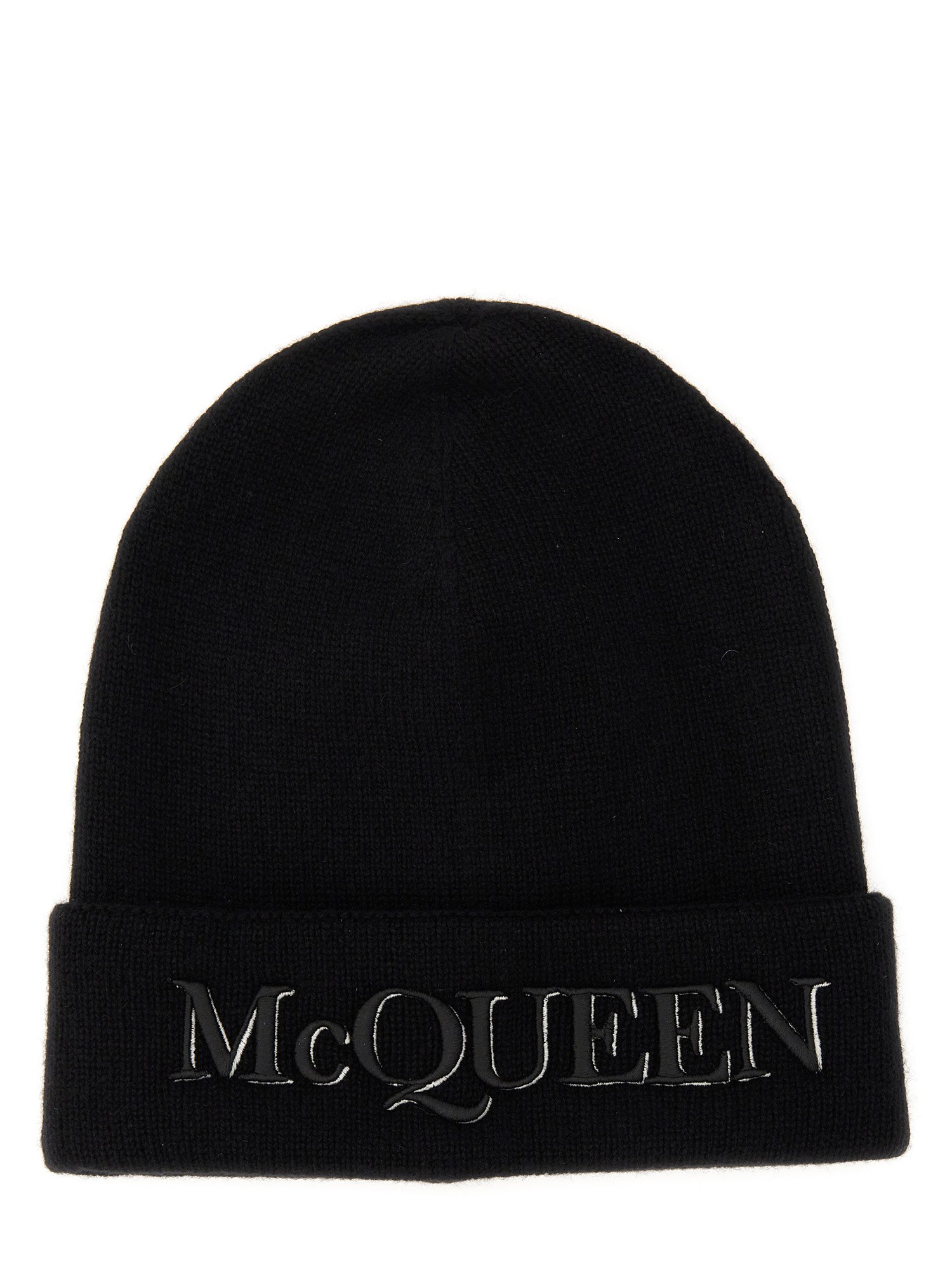 alexander mcqueen hat with logo